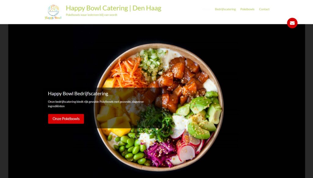 screenshot website happy-bowl.nl